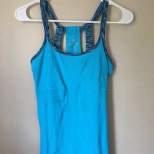 90 Degrees by Reflex Blue Workout Tank